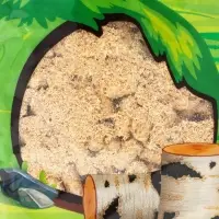 Наполнитель для мелких животных березовый, 3л, серия LITTLE VILLAGE