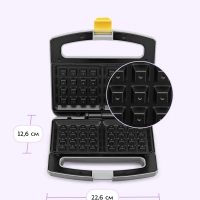 Вафельница электрическая для бельгийских вафель КТ-3656