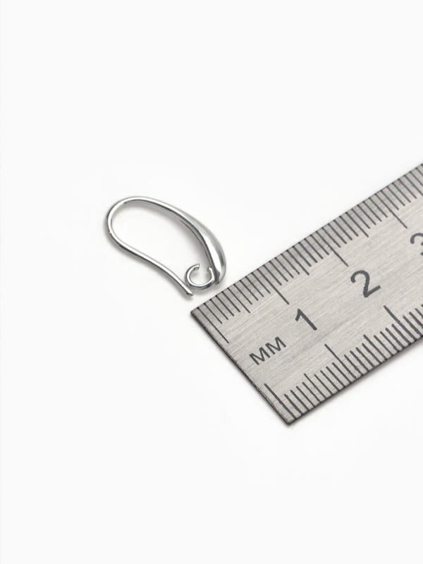 Швензы-крючки СМ-1111-1, (набор 5 пар), цвет серебро