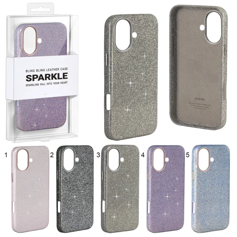 Чехол iPh 16 Sparkle K-DOO