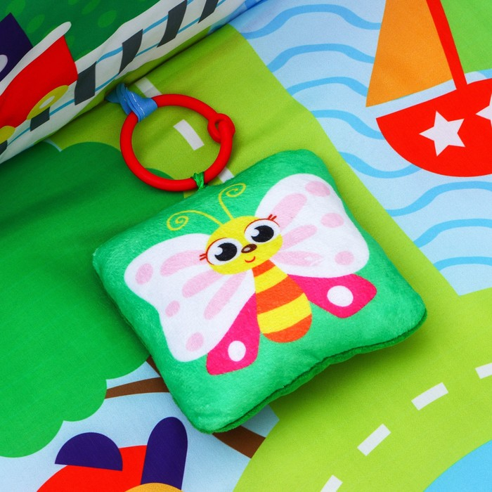 Игровой коврик для детей &laquo;Манеж&raquo;, диаметр 85 см, виды МИКС, Крошка Я