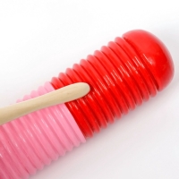 Музыкальный инструмент Гуиро Music Life трещотка, 14 х 4,5 см, розовый с красным Музыкальный инструмент Гуиро Music Life трещотка, 14 х 4,5 см, розовый с красным