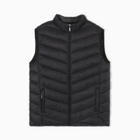 Жилет мужской на молнии MIST, р.52, черный Жилет мужской на молнии MIST, р.52, черный