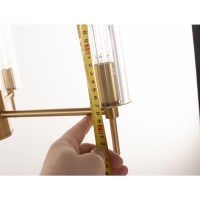 Люстра "Лондон" 5х40Вт Е27 бронза 51х51х41см