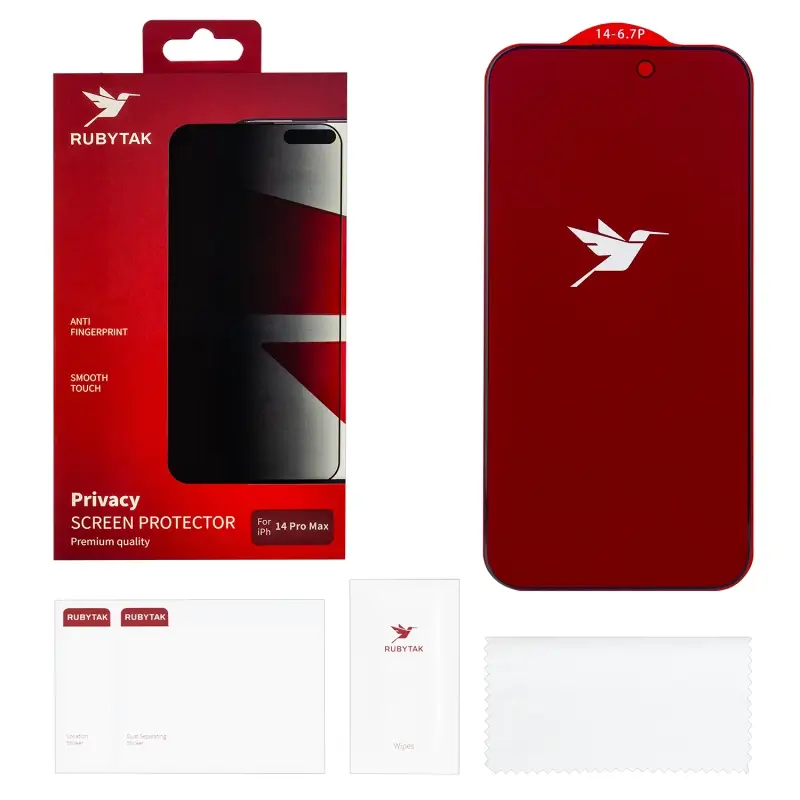 Защитное стекло RUBYTAK Privacy iPh 14 Pro Max
