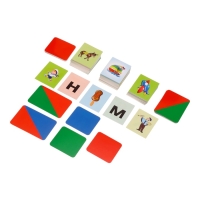 Набор карточек "Звукобуквенные карточки для фонетического разбора и обучения чтению"