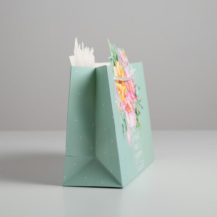 Пакет подарочный, упаковка, &laquo;Для тебя&raquo;, 30 х 23 х 10 см