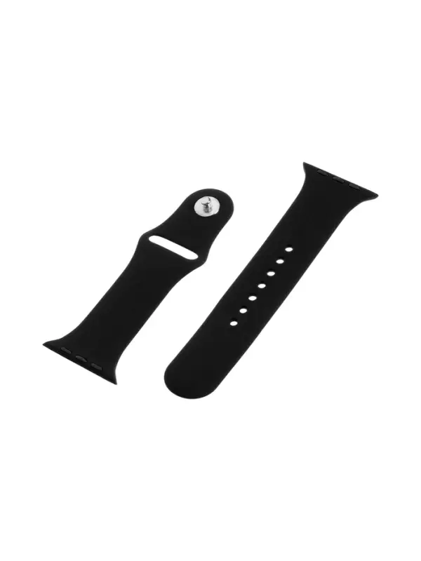 Ремешок для Apple Watch 42 44 45 49 мм, чёрный