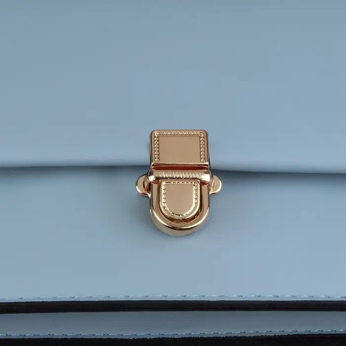 Застёжка для сумки, 2.5&times;3.1 см, цвет золотой