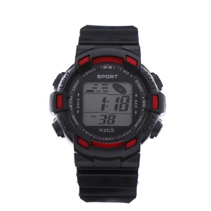 Часы наручные электронные, водонепроницаемые, d-4.5 см , микс