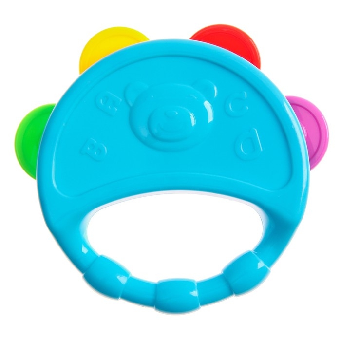 Погремушка &laquo;Бубен&raquo;, цвет МИКС, Крошка Я