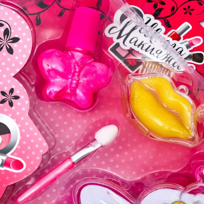 Набор косметики для девочки &laquo;Бабочка и аксессуары&raquo;