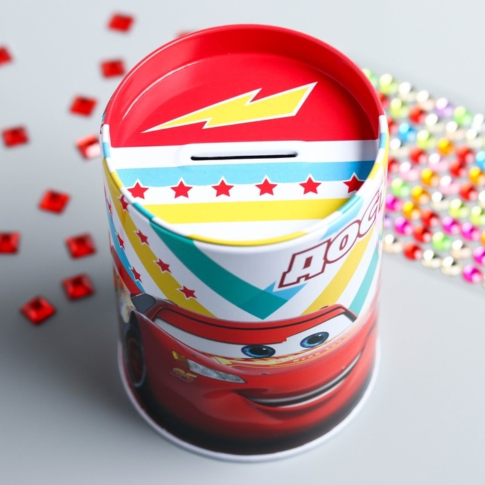 Копилка для декорирования стразами «Достигни своей цели», Тачки Копилка для декорирования стразами «Достигни своей цели», Тачки