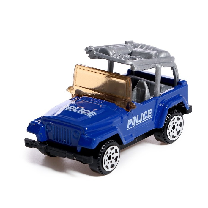 Машина металлическая &laquo;Спецслужбы&raquo;, набор 10 шт