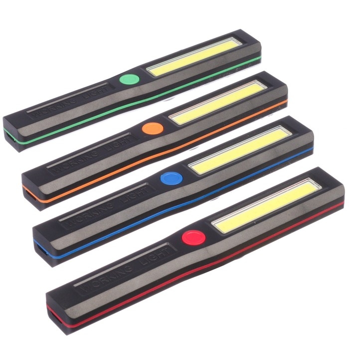 Фонарь рабочий автомобильный, на магните, 3 ААА, 16 х 2 см