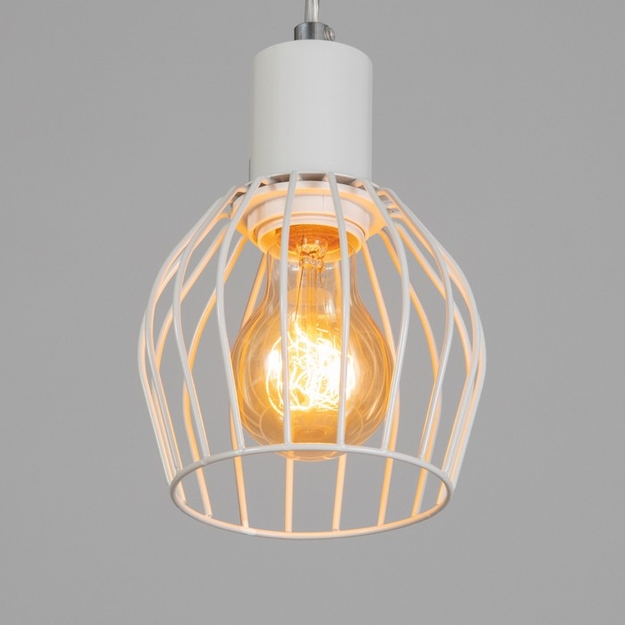 Светильник подвесной "Лофт" 1х25Вт Е27 Серый 12х116х11