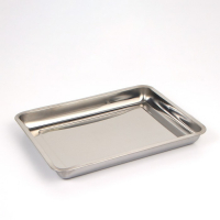 Противень из нержавеющей стали Luxstahl, 45&times;35&times;4,8 см