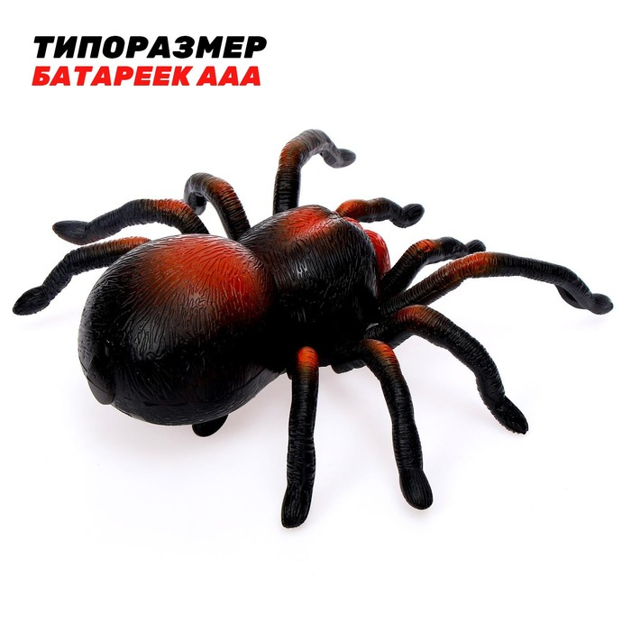 Паук радиоуправляемый &laquo;Тарантул&raquo;, работает от батареек
