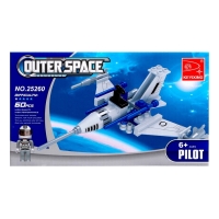 Конструктор Космос &laquo;Истребитель&raquo;, 60 деталей