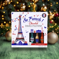 Новый год. Шоколад фигурный LIQUEURS So French!, с алкогольной начинкой, 13 г