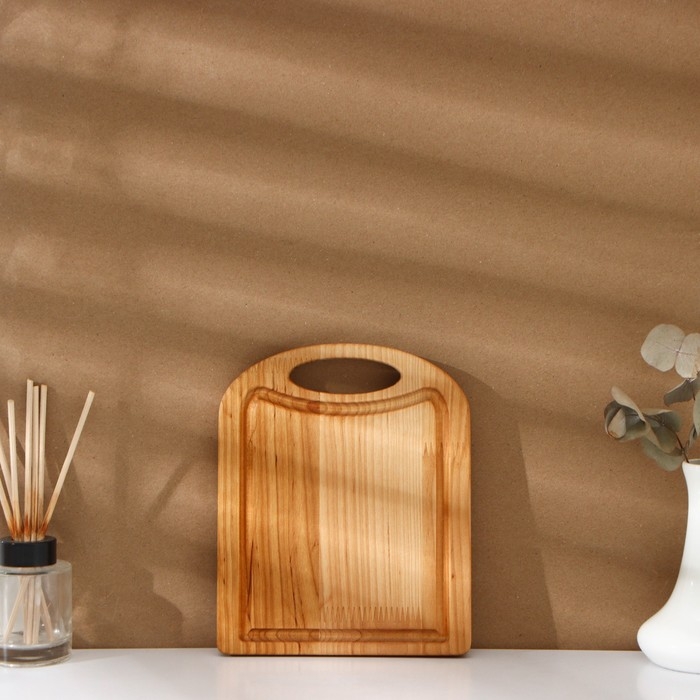 Набор разделочных досок на подставке Adelica, 3 шт: 38&times;18, 30&times;18, 22&times;18 см, берёза