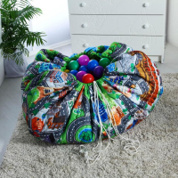 Игровой коврик-сумка для детей &laquo;Дороги&raquo;, размер 200х155x0,5 см, Крошка Я