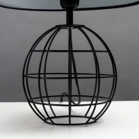 Настольная лампа 16784/1 E27 40Вт черный 18х18х40,5 см RISALUX Настольная лампа 16784/1 E27 40Вт черный 18х18х40,5 см RISALUX