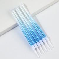 Свечи для торта &laquo;В твой особенный день&raquo;, синие, 6 шт., 13 х 0,4 см