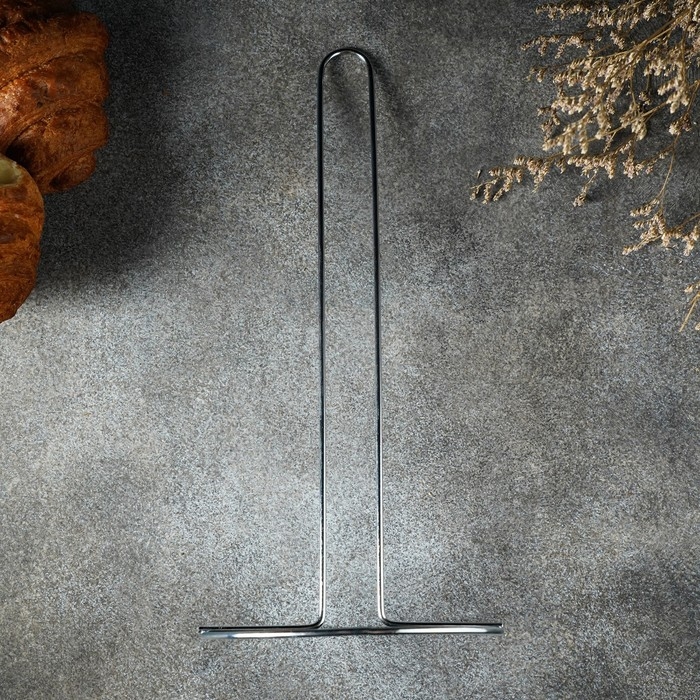 Держатель для бумажных полотенец Доляна, 13,5&times;13,5&times;28 см, цвет хром