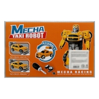 Конструктор винтовой &laquo;Такси&raquo;, 2 в 1 робот-машина