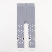 Колготки Крошка Я &laquo;Пингвин&raquo;, цвет серый, рост 98-104 см