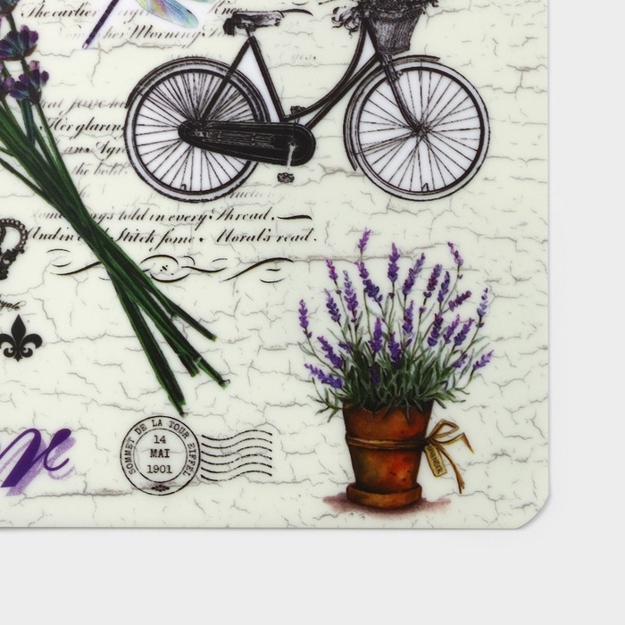 Салфетка сервировочная на стол Доляна &laquo;Лаванда&raquo;, 42&times;29 см