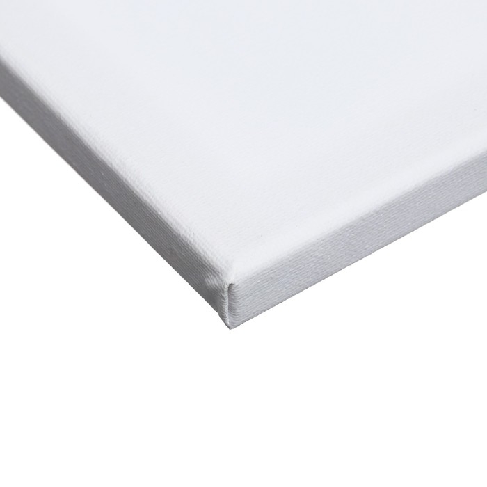 Холст на подрамнике 1,6х20х40 см, хлопок 100%, акриловый грунт, мелкозернистый, 280г/м&sup2;