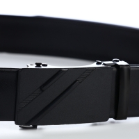 Ремень мужской, Великан, ширина 4 см, пряжка автомат, цвет чёрный Ремень мужской, Великан, ширина 4 см, пряжка автомат, цвет чёрный