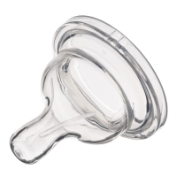 Соска на  бутылочку, антиколиковая, от 3 мес.,  Крошка Я, широкое горло,  средний поток,  &Oslash;50 мм.