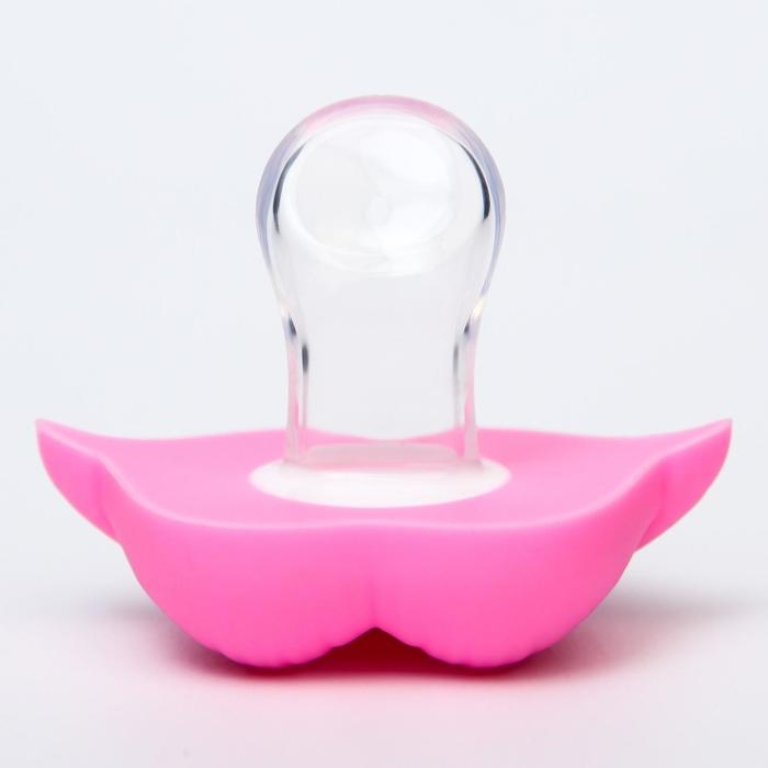 Пустышка силиконовая ортодонтическая &laquo;Кошечка Софи&raquo;,от 6 мес., с колпачком