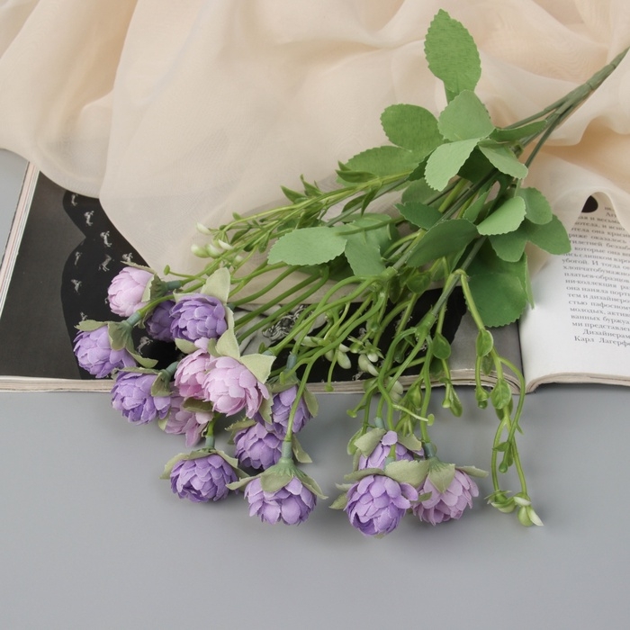 Букет Букет "Пион пуаро" 29 см, микс