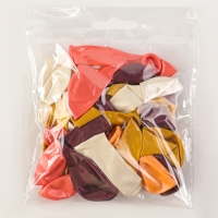 Шар латексный 5" &laquo;Жемчужный&raquo;, набор 25 шт., МИКС