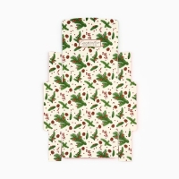 Коробка подарочная новогодняя складная двухсторонняя &laquo;Новогодние игрушки&raquo;, 20 х 18 х 5 см, Новый год