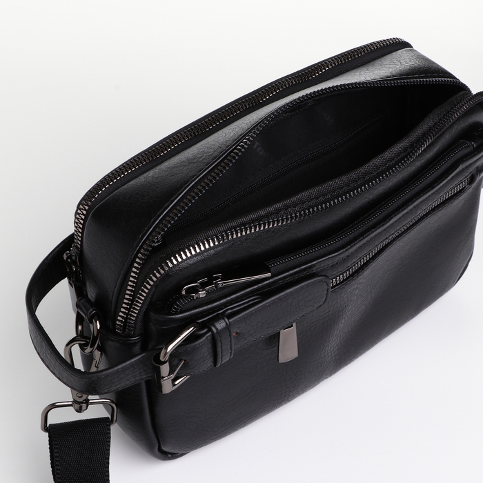 Сумка мужская Goran Tomp, цвет чёрный Сумка мужская Goran Tomp, цвет чёрный