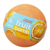 Бомбочка для ванн Fabrik cosmetology &laquo;Красный мандарин&raquo;, 120 г