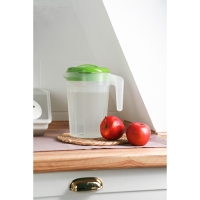 Кувшин с крышкой, 2,5 л, 20&times;14,5&times;22 см, пластик, зелёный