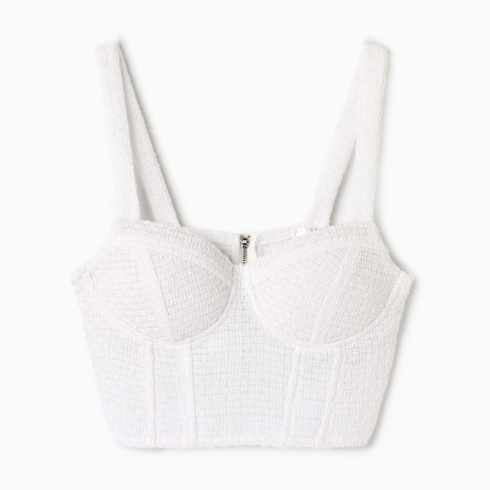 Корсет женский твидовый, MIST, р. M, белый Корсет женский твидовый, MIST, р. M, белый