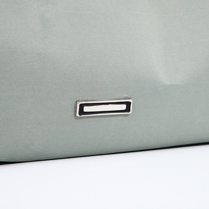 Сумка кросс-боди на молнии, цвет мятный