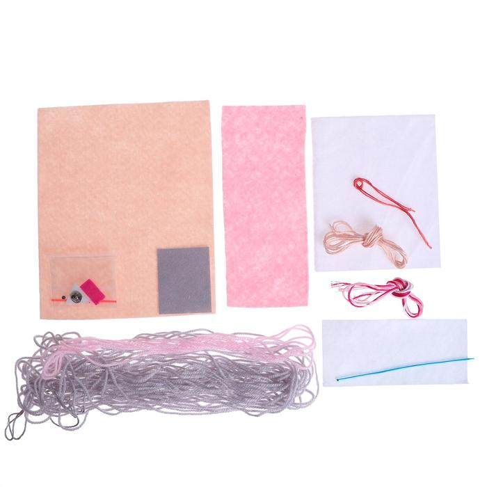 Набор для создания куклы из фетра «Девочка - котёнок» Набор для создания куклы из фетра «Девочка - котёнок»