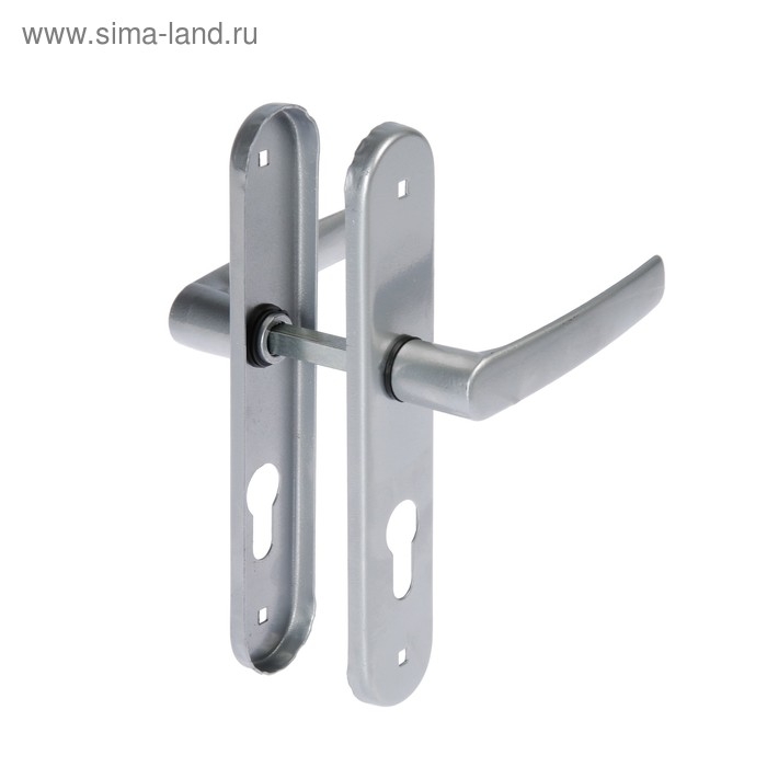 Замок врезной Замок врезной "Птимаш" 3В4-3.08, м/о 55 мм, с ручкой, 4 ключа, цвет хром