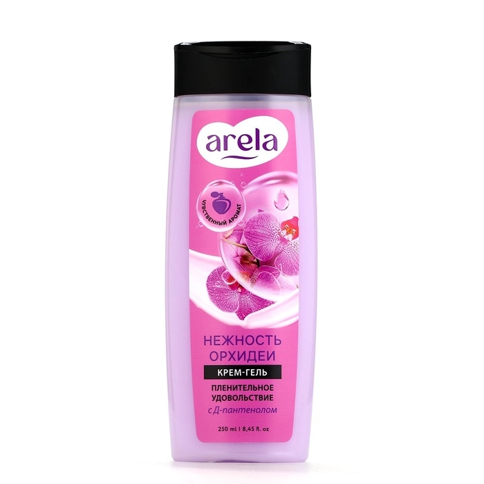 Крем-гель для душа ARELA, 250 мл, аромат орхидеи Крем-гель для душа ARELA, 250 мл, аромат орхидеи