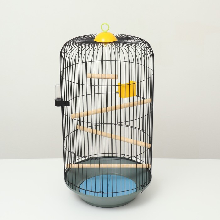 Клетка для корелл круглая &laquo;Рио&raquo;, 40 x 83 см, микс цветов