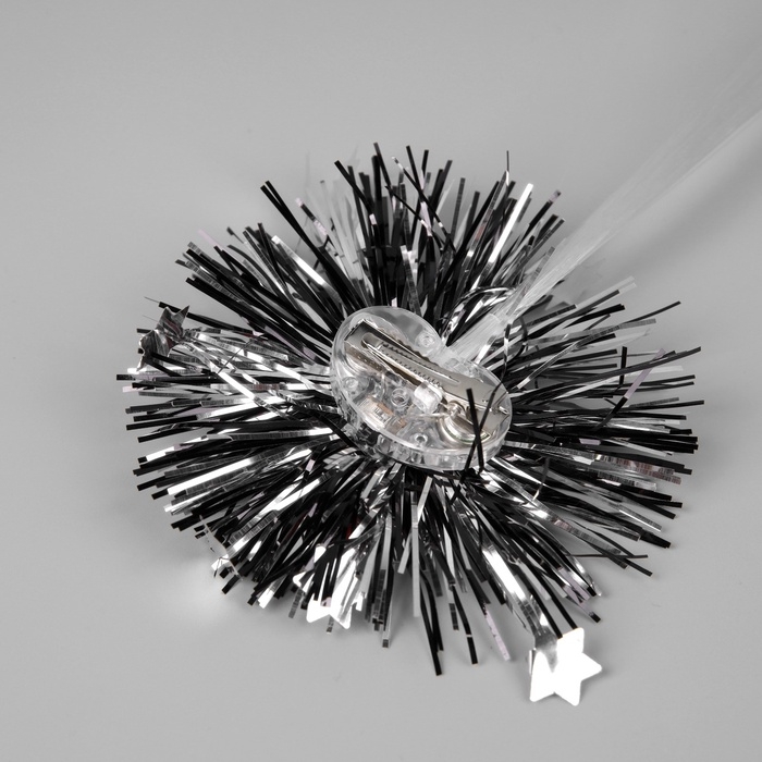 Заколка для волос светодиодная Заколка для волос светодиодная "Олень" 34x9 см, 1 LED, батарейки LR1130x2 (в комплекте), свечение белое