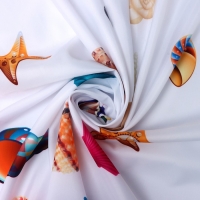 Штора для ванны Доляна &laquo;Ракушка&raquo;, 180&times;180 см